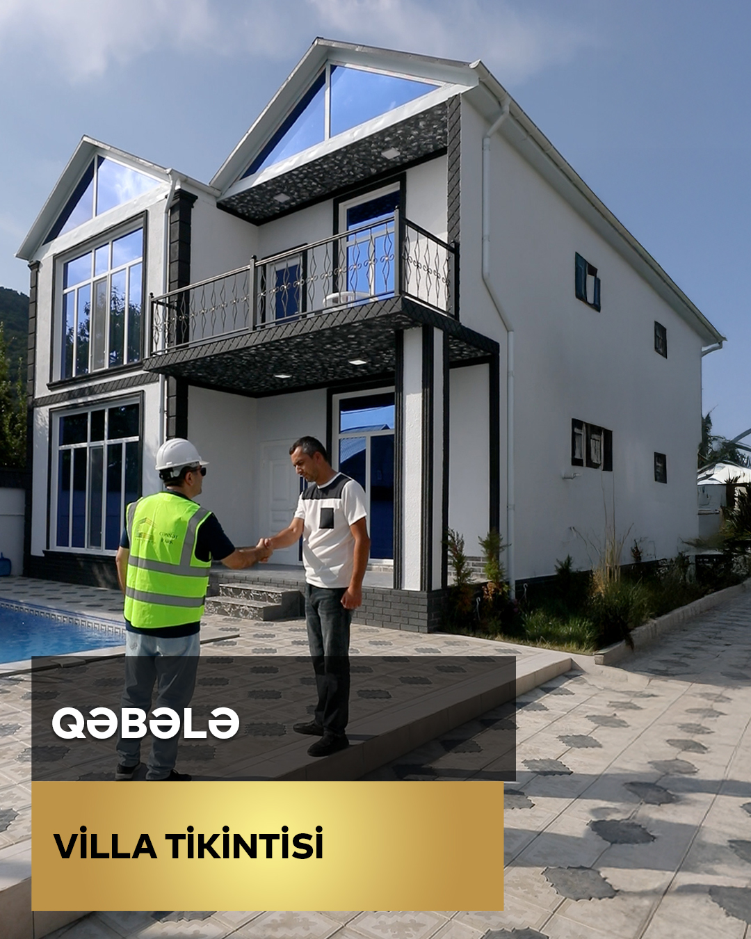 Qəbələ Villa tikintisi