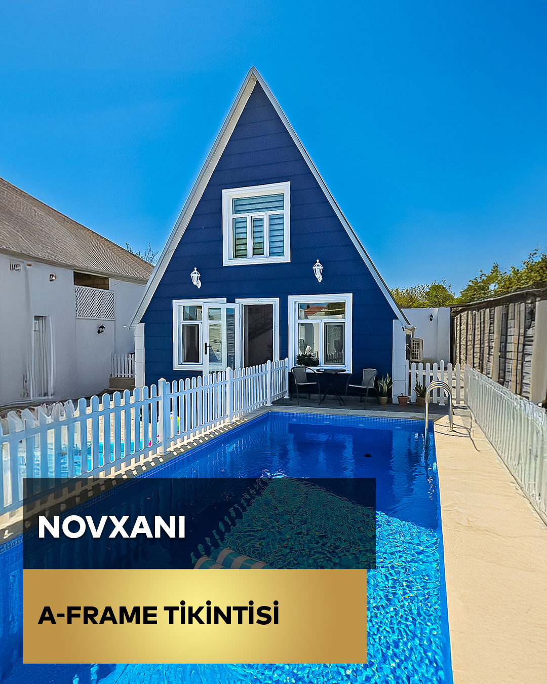 Novxanı A-Frame tikintisi
