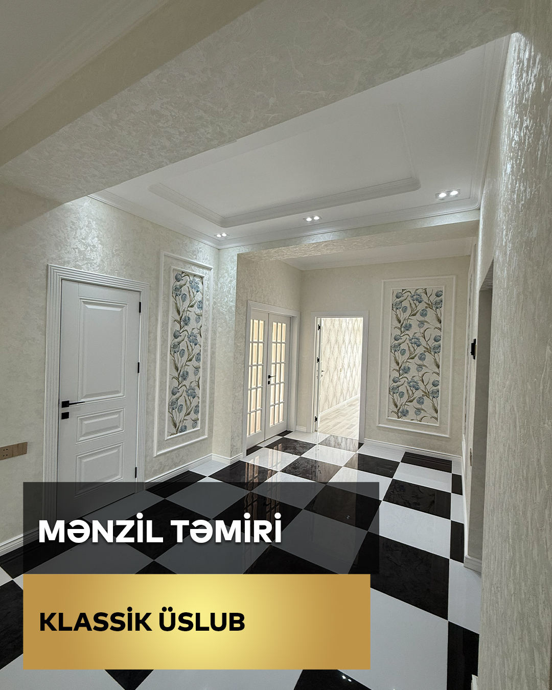 Klassik üslub Mənzil Təmiri