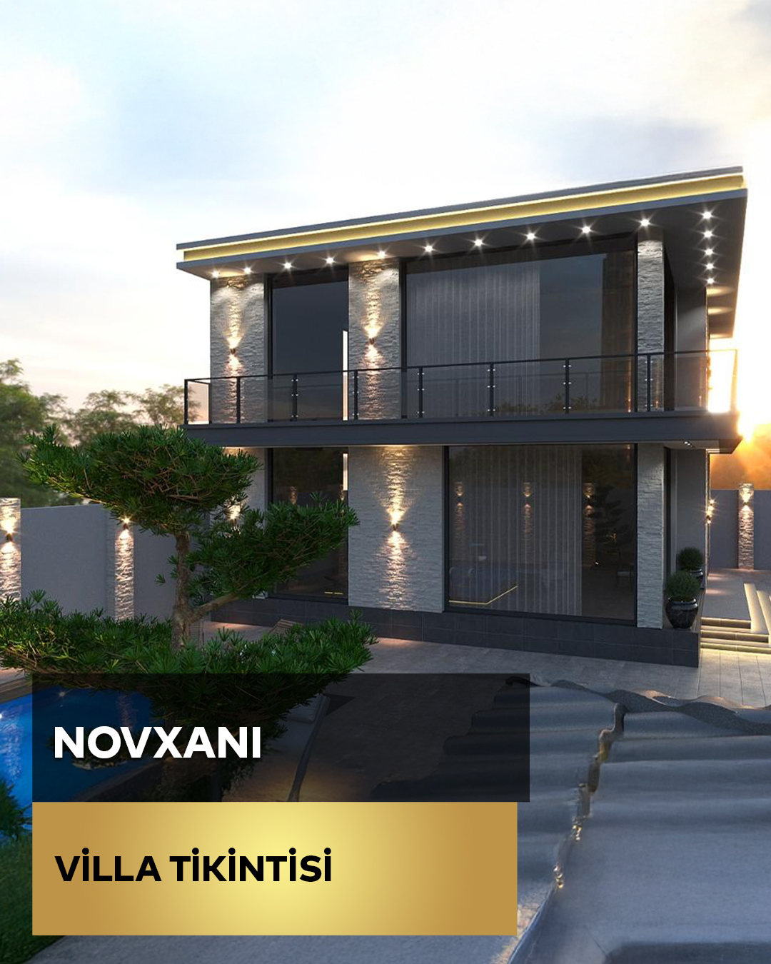 Novxanı - Villa Tikintisi